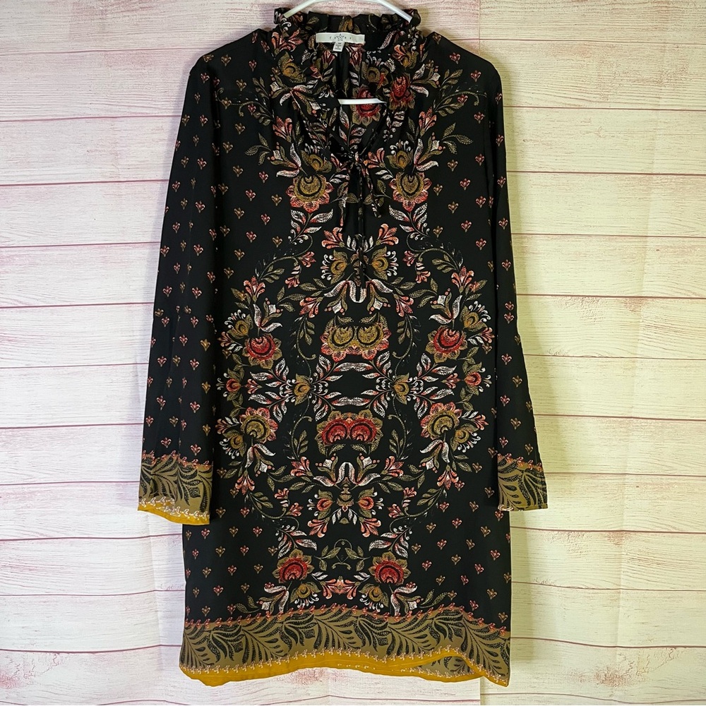 Fever Paisley Print Floral Dress Size Medium